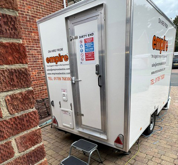 Asbestos decontamination