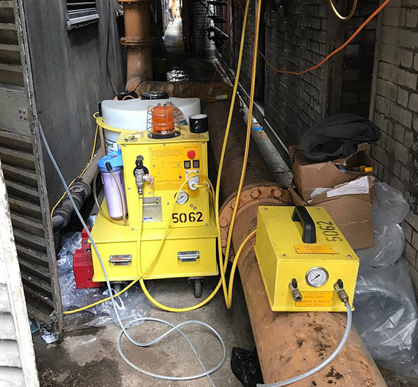 Asbestos removal equipment