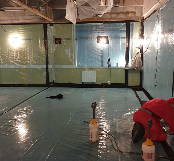 Asbestos removal
